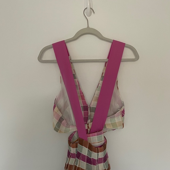 Anthropologie Maeve Ombré Plaid Midi Sundress, Size US 2 - Picture 8 of 9